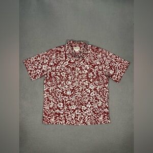 Cooke Street Made In USA Honolulu Hawaiian Shirt Mens L